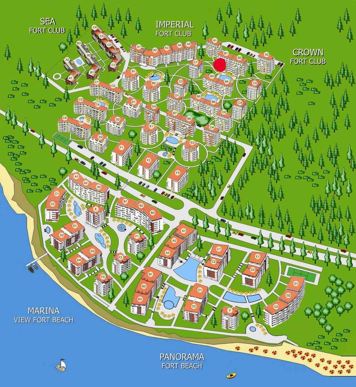 Sea View Panoramic Apartments, Fort Noks Crown Club Sveti Vlas Room photo